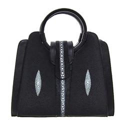 Ladies Stingray Hide Handbag Purse (ACT-152) (ACT-152)