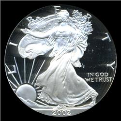 2002W Silver Eagle Graded PR70 DCAM (COI-4860) (COI-4860)