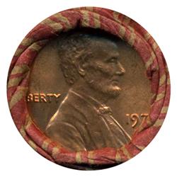 1975 Lincoln Cent RARE Never Opened Original Bank Roll 50 GEMS (COI-4814) (COI-4814)