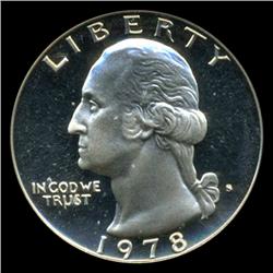 1978S Washington 25c Proof Quarter Coin Graded ICG PR70 DCAM (COI-5383) (COI-5383)