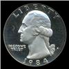 Image 1 : 1984S Washington 25c Proof Quarter Coin Graded PCGS PR69 DCAM (COI-5392) (COI-5392)