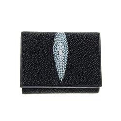 Unisex Stingray Hide Skin Tri-fold Wallet  (ACT-059) (ACT-059)