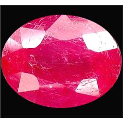 2.95ct Delightful Oval Hot Pink Ruby Africa (GEM-12260)