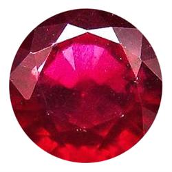 3.71ct Splendid Round Top Blood Red Ruby Natural (GEM-17814)