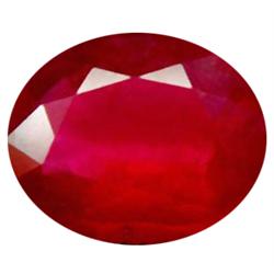 6.0ct Oval Cut Blood Red Madagascar Ruby (GEM-17895)