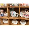 Image 5 : DOLLS AND SHADOW BOX WITH TEACUP SETS