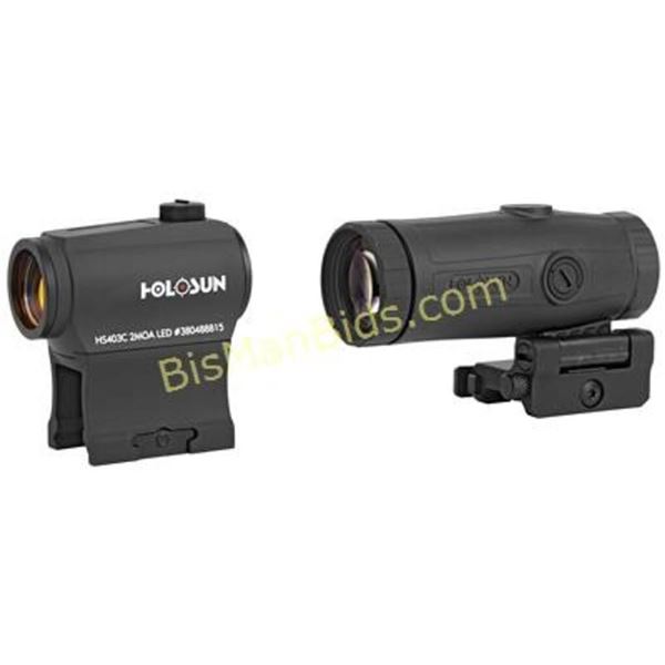 H-SUN HS403C & 3X MAGNIFIR BLK COMBO