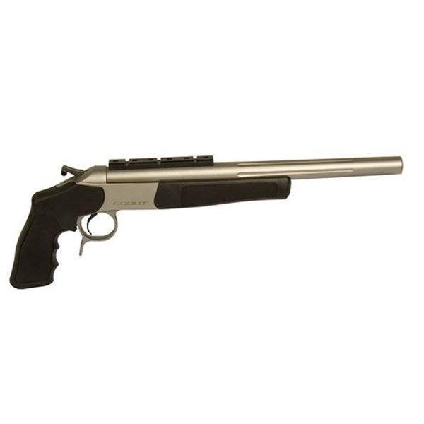CVA SCOUT V2 LR PISTOL 14" 243WIN SS BLK