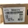 Image 2 : Ceramic Wall Tile Rittenhouse Square Black (7.5cm x 15cm) One Box per lot = 100 tiles per box