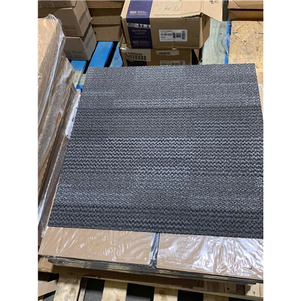 54595 "Stealth" Carpet Tile -One Box per Lot - 12 Per Box- 24" x 24"