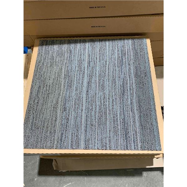 Carpet Tiles Charcoal - 1 Box per lot - 12 Per Box - 24" x 24"