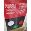 Image 2 : NEW LED Illuminated Outdoor 5 inch Battery Operated Hanging Bulbs - Case lot of 12