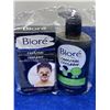 Image 1 : Biore Charcoal Cleansing Pore Strips and Deep Pore Cleanser (200ml)
