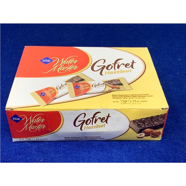 Wafer Master Go Fret Cocoa Coated wafers wit Hazelnut Creme (24 x 13g)