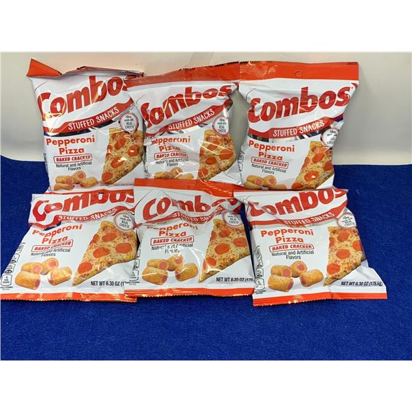 Combos Pepperoni Pizza Baked Crackers (6 x 178.6g)