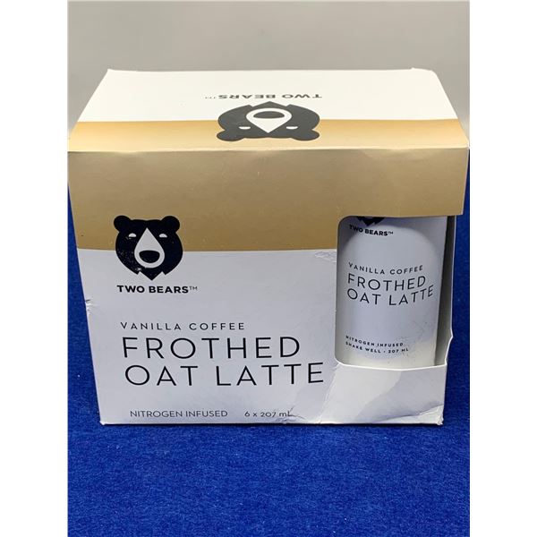 Two Bears Vanilla Coffee Frothed Oat Latte (6 x 207ml)