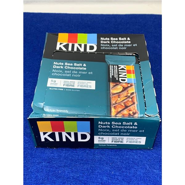 Kind Nuts Sea Salt & Dark Chocolate Bars (12 x 40g)