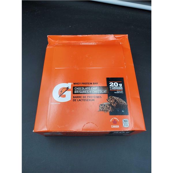 Gatorade Whey Protein Bar-Chocolate Chip (12 x 80g)