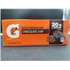Image 2 : Gatorade Whey Protein Bar-Chocolate Chip (12 x 80g)