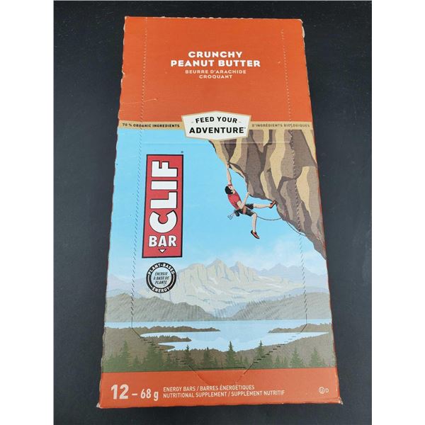 Cliff Bar-Crunchy Peanut Butter Protein Bars (12 x 68g)