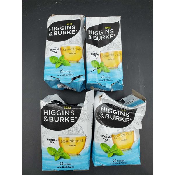 Higgins & Burke English Herbal Peppermint Patch Tea (4 x 20bags)