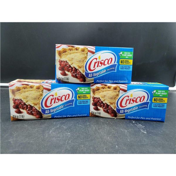 Crisco All-Vegetable Shortening (3 x 454g)
