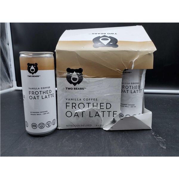 Two Bears Vanilla Coffee Frothed Oat Latte (6 x 207ml)