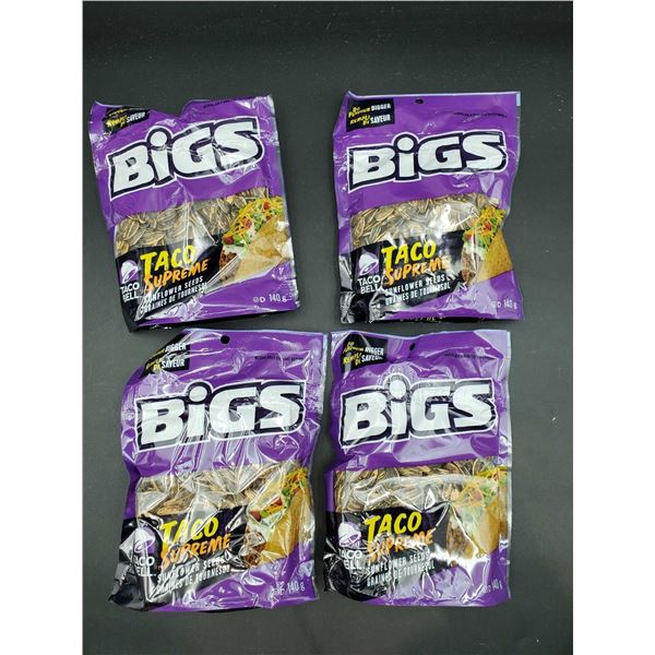 Bigs Taco Supreme Sunflower Seeds (4 x 140g)