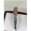 Image 2 : Natural Citrine & Emerald 10.85 Carat Multi Gemstone ring with certificate value $1300.00