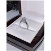 Image 3 : Ladies ,985 Silver 1.0 carat Princess Cut Solitaire Ring