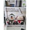 Image 1 : Christmas Plush Set 2 pieces Snowman Set