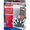 Image 1 : Sylvania stay lit platinum two sets of 100 LED mini lights Pure white