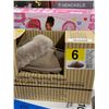 Image 2 : Kirkland signature ladies shearling slippers size 6 colour Caribou