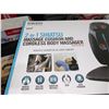 Image 3 : Home medics 2 in 1 Shiatsu massage cushion and cordless body massager with heat