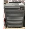 Image 2 : Roots suitcase wheeled with adjustable handle see pictures for damage