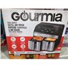 Image 1 : Gourmia dual basket digital air fryer 9.4 L capacity
