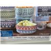 Image 2 : Signature houseware, 6 microwaveable bowls with lids, 12 pieces
