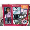 Image 1 : American girl school day to soccer play doll and accessories 19 pieces