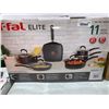 Image 1 : T-Fal Elite 11pc Cookware Set Titanium non-stick