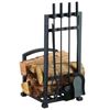 Image 3 : Pleasant hearth Harper Log holder with tools