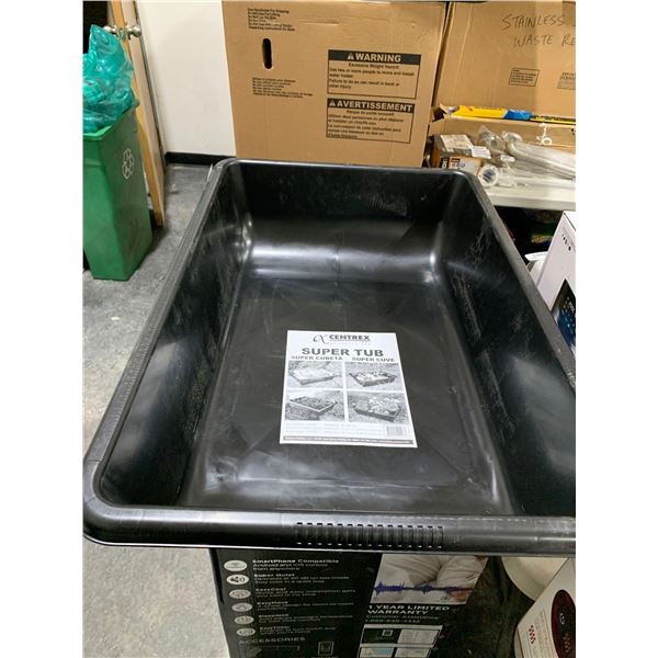 Centrex plastics Super tub model CX1004 dimensions 36” x 24” x 8”