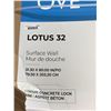 Image 2 : Ove Lotus 32 surface shower wall 31.30 by 80.0"
