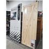 Image 1 : Chalet Unfinished Knotty Pine Interior Barn Door 33"x84"