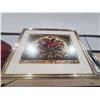 Image 1 : Large Framed Fruit Print 4'x4'