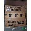 Image 2 : Silver jacket R 4.28" insulated ducting 2 rolls