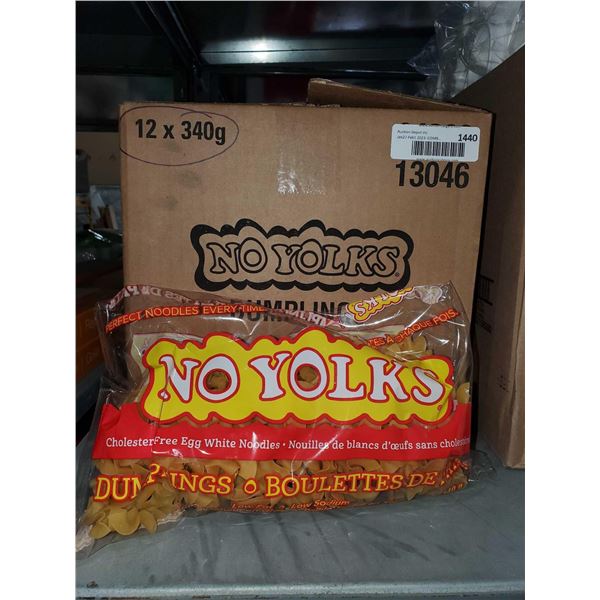 No yolks dumpling egg noodles 12 × 340 g