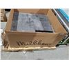 Image 1 : Pallet lot of Gray design 24" by 24" carpet tiles - Approx 60 pieces