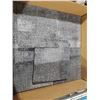 Image 3 : Pallet lot of Gray design 24" by 24" carpet tiles - Approx 60 pieces