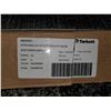 Image 2 : One Box of 24 by 24" black and Gray patterned floor carpet tiles