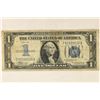 Image 1 : 1934 $1 FUNNY BACK SILVER CERTIFICATE BLUE SEAL